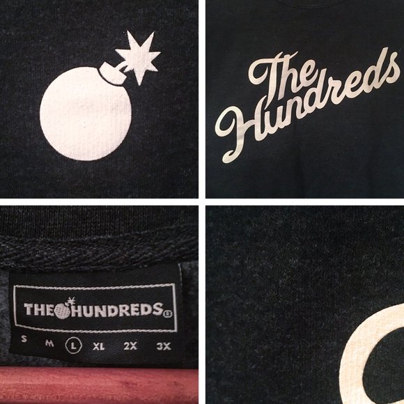 The Hundreds - Forever Slant Crewneck, Men's LARGE - Picture 5 of 5